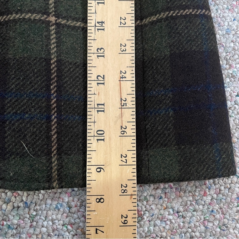 Lauren Ralph Lauren Wool Green Plaid Blazer - Picture 7 of 8